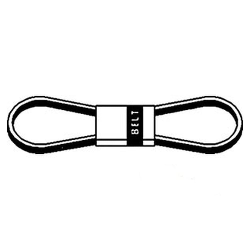 RAParts Compressor Drive Belt - Compatible with John Deere 4366, 4386, 7110-7150 & 7210-7230 Tractors - Durable Replacement Part for Agricultural Equipment