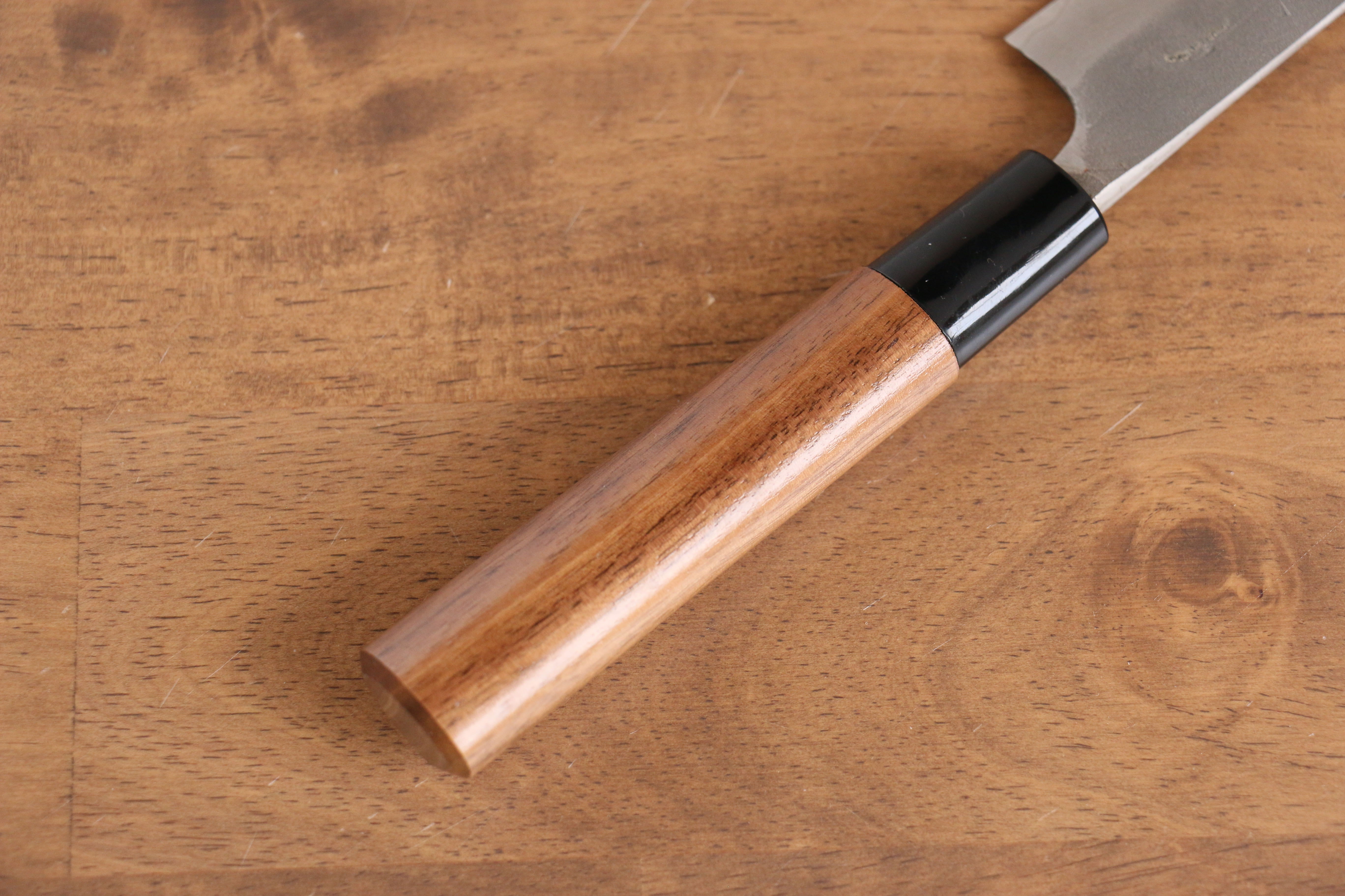 VG10 Damascus Nashiji Petty Utility Knife 140mm - Japanese Chef Knife with Walnut Handle - Perfect for Slicing, Chopping & Precision Kitchen Tasks