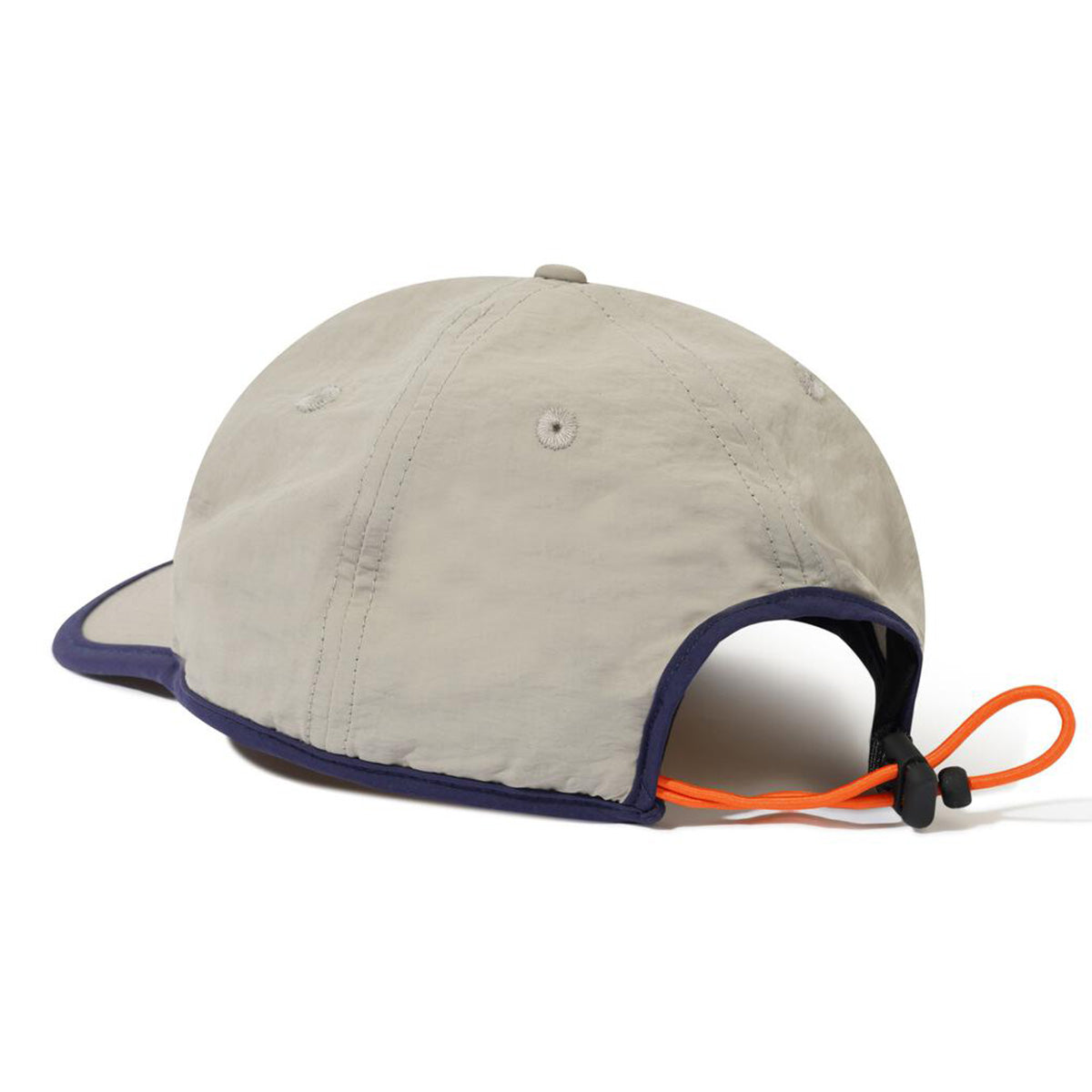Butter Goods All Terrain 6-Panel Cap - Light Grey/Navy - Outdoor Adventure & Streetwear Fashion Hat for Men & Women