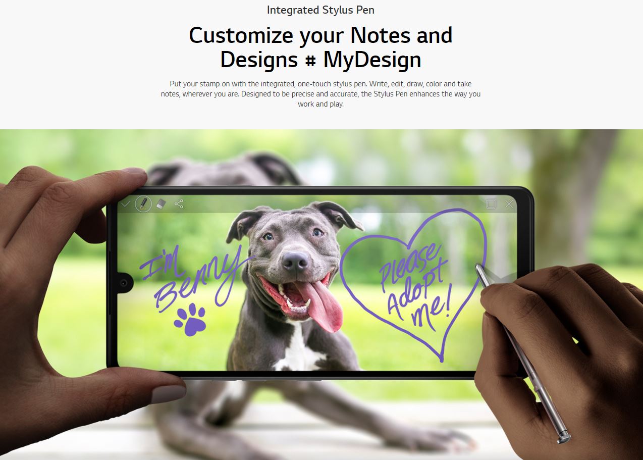 LG Stylo 6 K71 Unlocked Smartphone (128GB ROM, 4GB RAM) - 6.8