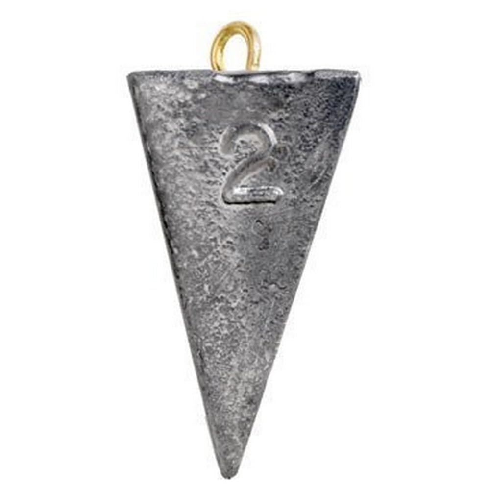Bullet Weights Pyramid Fishing Sinker - Lead Free Sinkers for Bass, Walleye & Saltwater Fishing | Ideal for Freshwater & Ocean Fishing