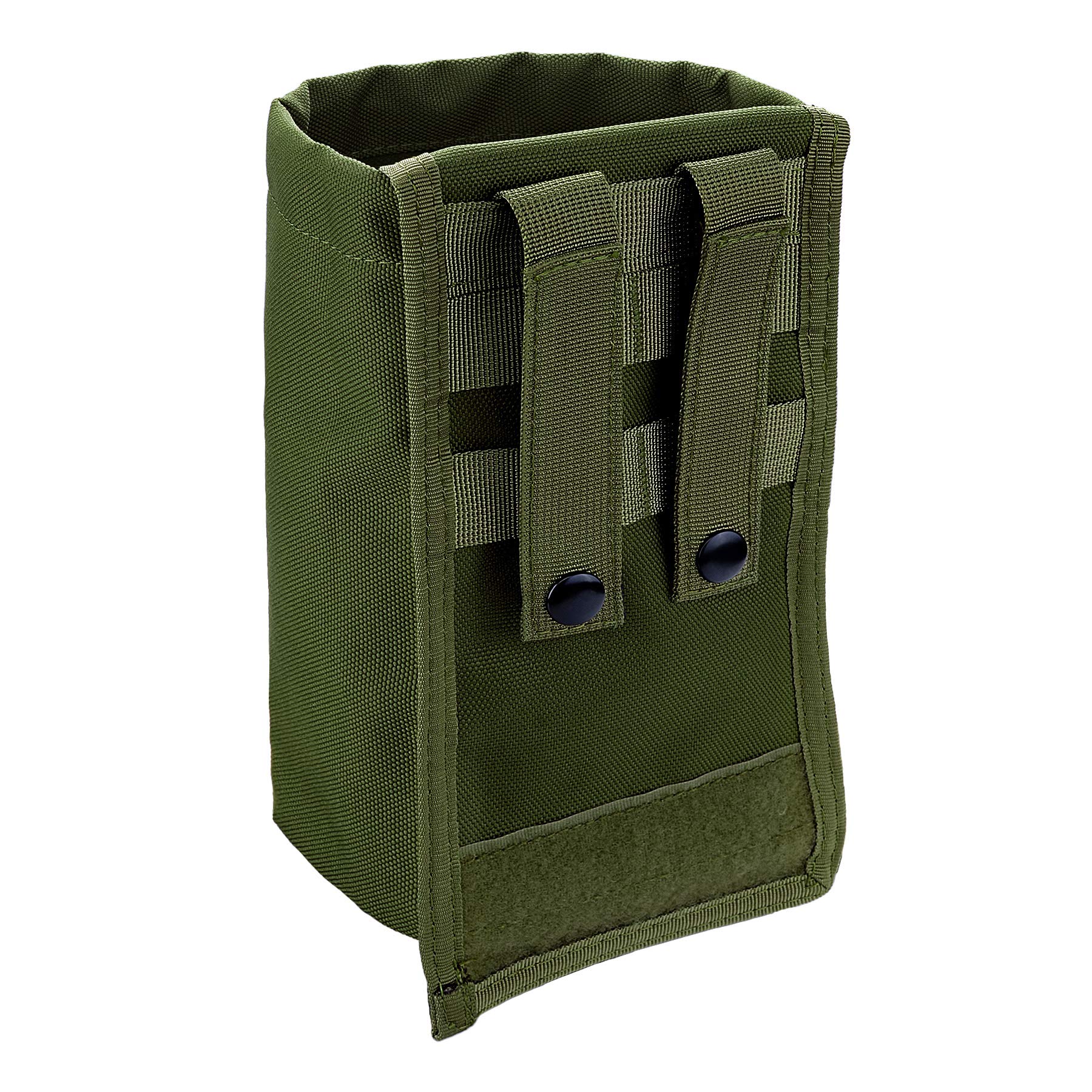 BOOSTEADY Tactical Compact Roll-Up Pouch - Molle Compatible Magazine Dump Pouch Bag for Military, Hunting & Airsoft - Durable Utility Pouch for Ammo Storage & Gear Organization
