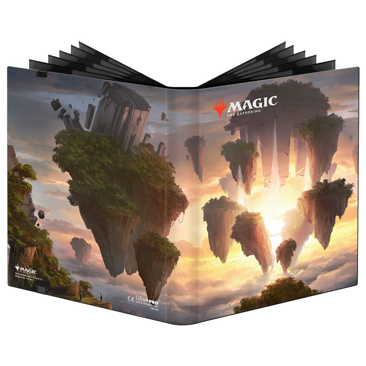 Premium MTG Zendikar PRO 9-Pocket Binder for Magic: The Gathering Card Storage - Perfect for Collectors, Tournaments & Game Nights