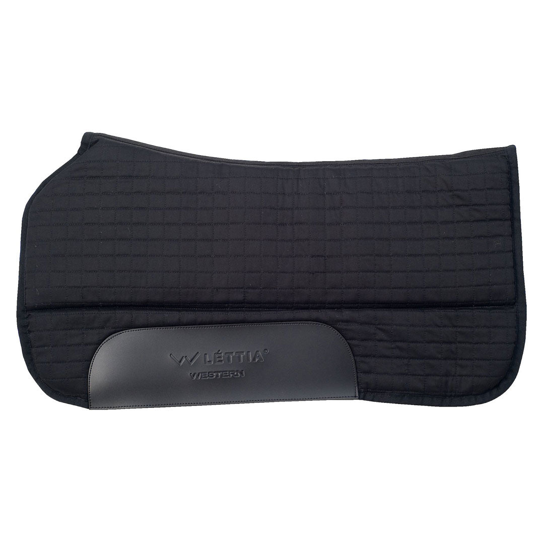 Lettia Coolmax Western Saddle Pad - Breathable & Moisture-Wicking Horse Riding Pad for Comfort & Performance - Perfect for Trail Riding, Rodeos & Training Sessions