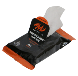 Motiv Response Bowling Ball Cleaning Wipes - Premium Performance Cleaner for Bowling Balls | Perfect for League Play & Tournament Preparation