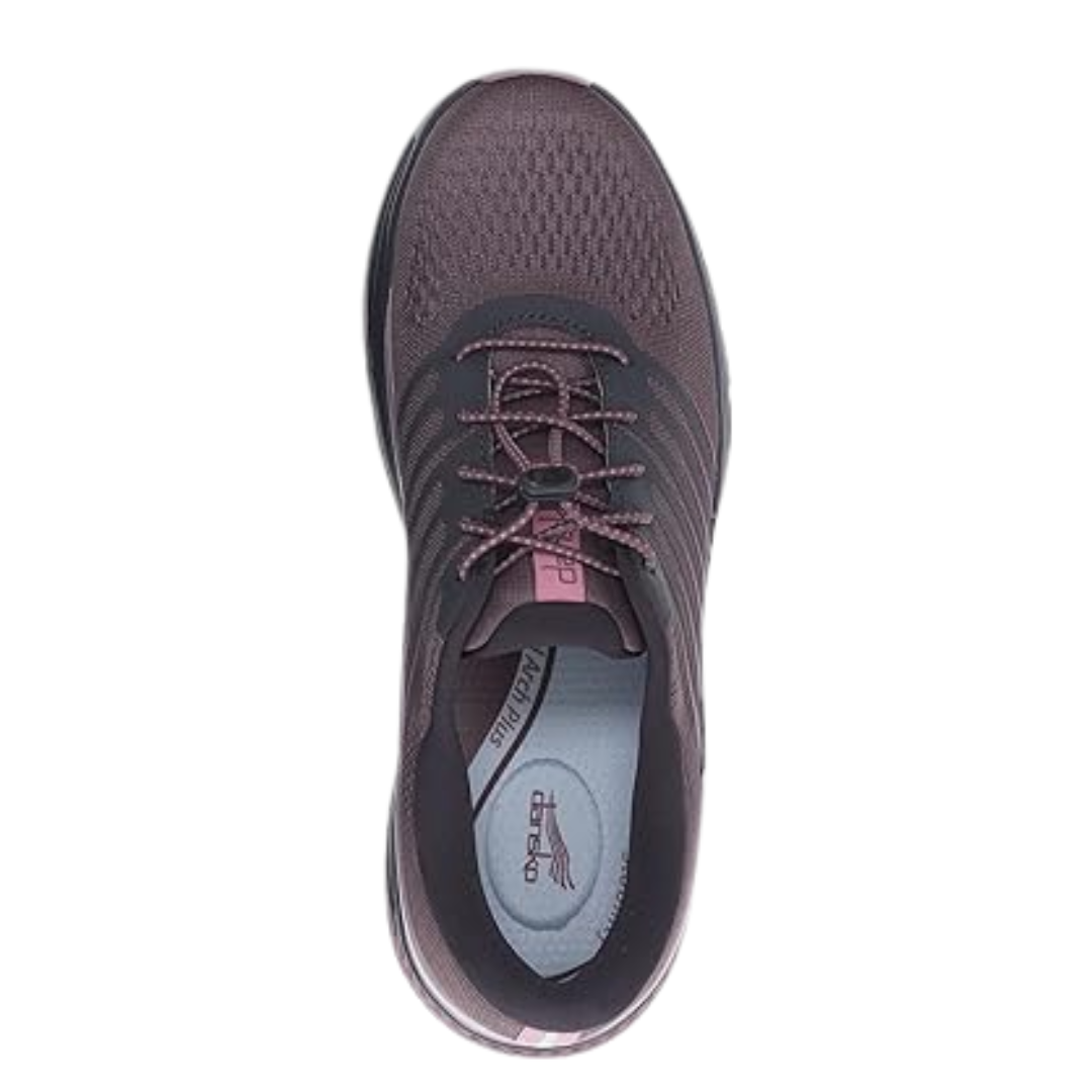 Women's Penni Mesh Comfortable Slip-On Sneakers in Raisin Color - Perfect for Casual Wear, Walking, and Everyday Fashion