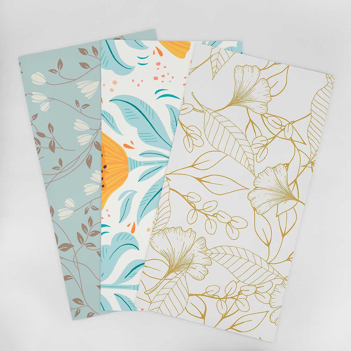 Floral Wallpaper Samples for Kids - Designer Nursery & Bedroom Decor - Perfect for Girls' Rooms & Play Areas