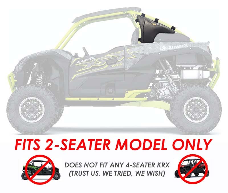 TREX Storage Bag for Kawasaki KRX 2 Seater UTV - Side Truss Organizer (Fits 2020-2023 Models) - Perfect for Off-Road Adventures & Gear Organization