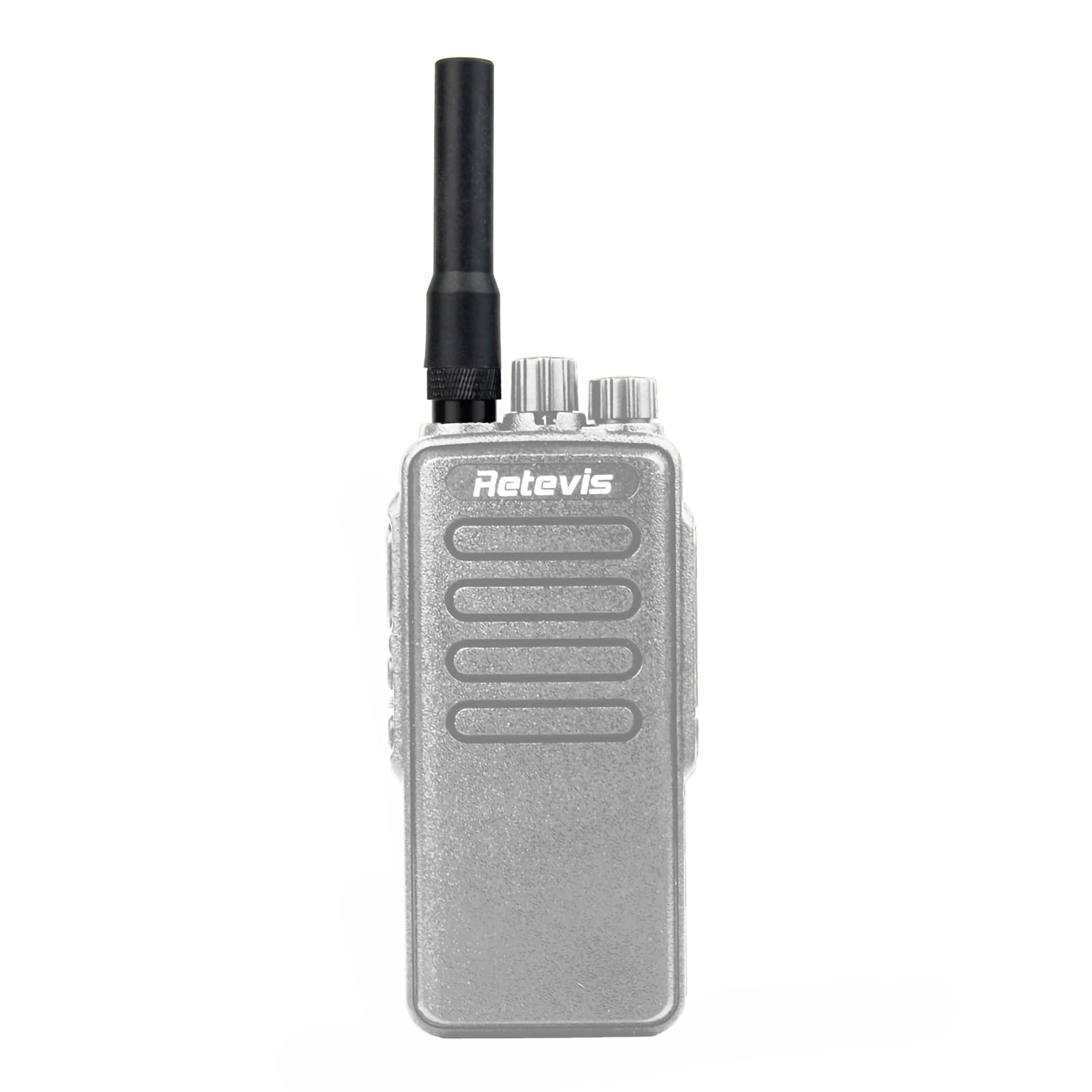 Retevis RT20 Walkie Talkie Antenna SMA-M Dual Band VHF/UHF 144MHz/430MHz - Compatible with Retevis RT1 RT3 RT3S RT87 RT81 RT82 RT83, Yaesu, Baofeng BF-UV3R, Tongfa, TYT, Wouxun Radios (1 Pack) - Perfect for Outdoor Adventures, Construction Sites, and Emergency Communication