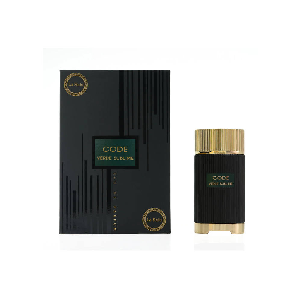 Code Verde Sublime Eau de Parfum 100ml - Luxury Floral Fragrance for Women, Day & Night Wear, Special Occasions & Gift Giving