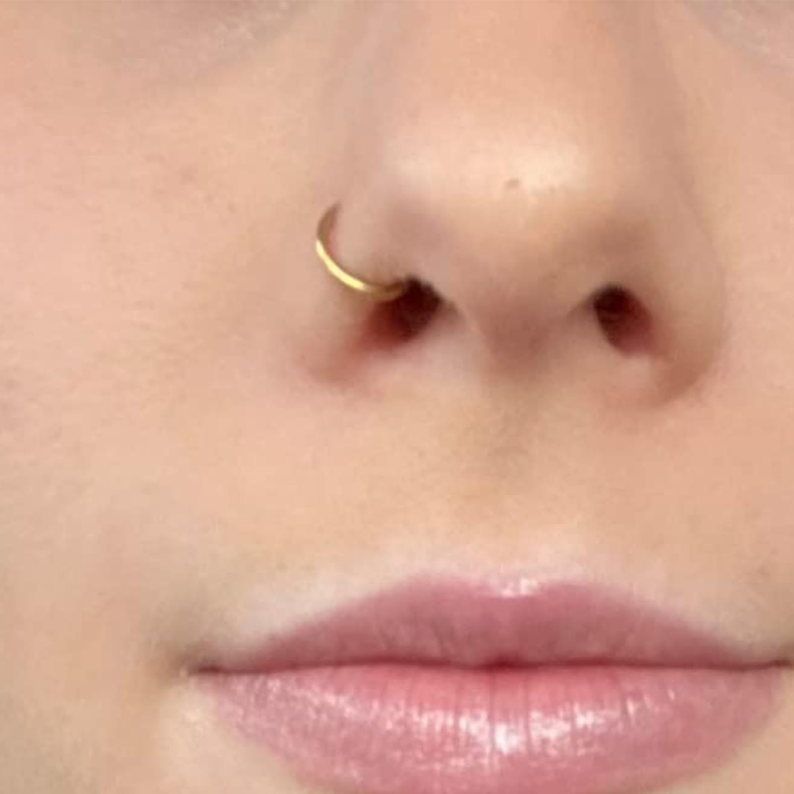 QWALIT 2-Pack Gold Nose Piercing Kit with Disposable Piercing Gun & Nose Rings - Safe & Easy At-Home Self Piercing Kit for Professional Results | Perfect for First-Timers, Travel, and DIY Beauty