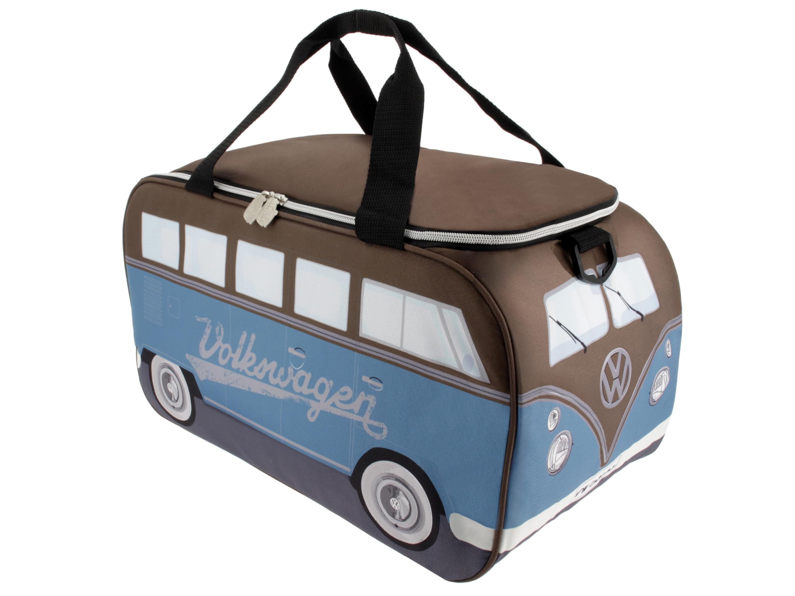 Volkswagen T1 Bus Design Insulated Cooler Bag - 25L/6.6 Gallon Thermal Picnic Lunch Box for Food & Drinks | Camping, Beach, Road Trips & Outdoor Activities