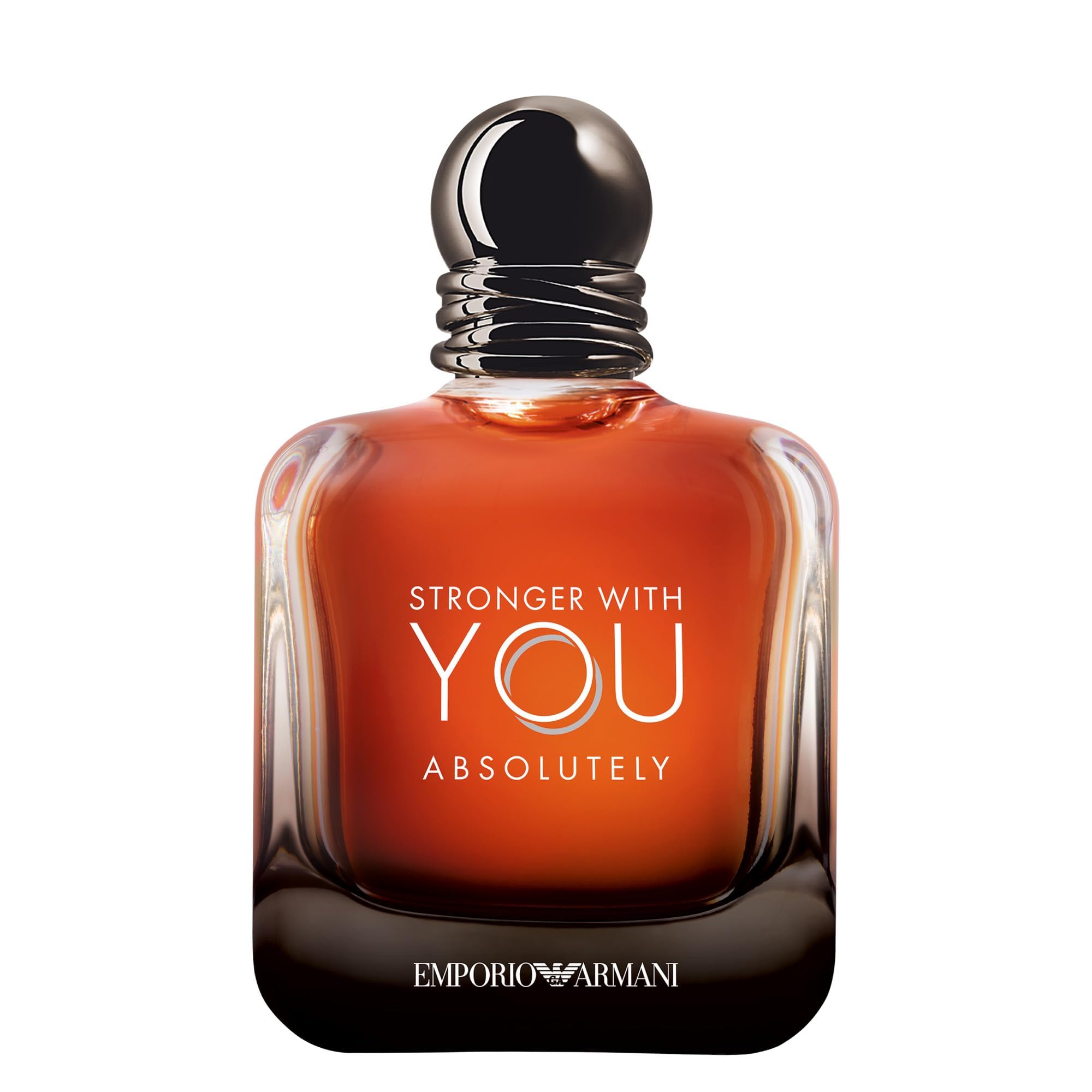 Armani Stronger With You Absolutely Men's Cologne - Spicy Ambery Gourmand Fragrance with Rum, Cedarwood, Lavender & Vanilla Notes - Long Lasting Perfume for Date Night & Special Occasions