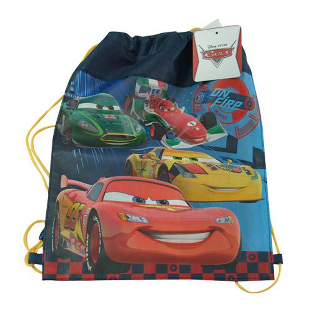 Official Disney Pixar Cars Non-Woven Sling Bag - Lightweight Crossbody Shoulder Bag for Kids, Boys & Girls - Perfect for School, Travel & Daily Use