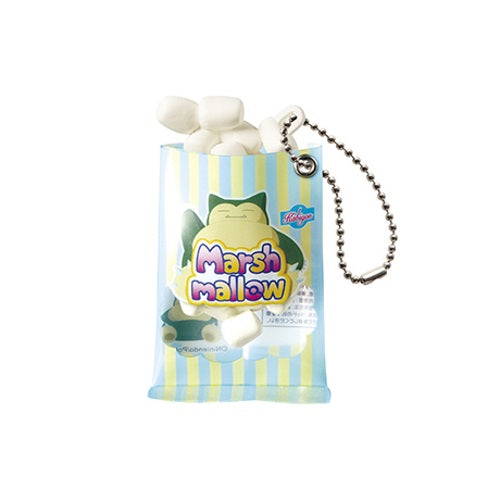 Pokemon Candy & Snack Re-Ment Collectible Miniature Keychain - Cute Anime Character Accessories for Bags, Gifts, and Cosplay