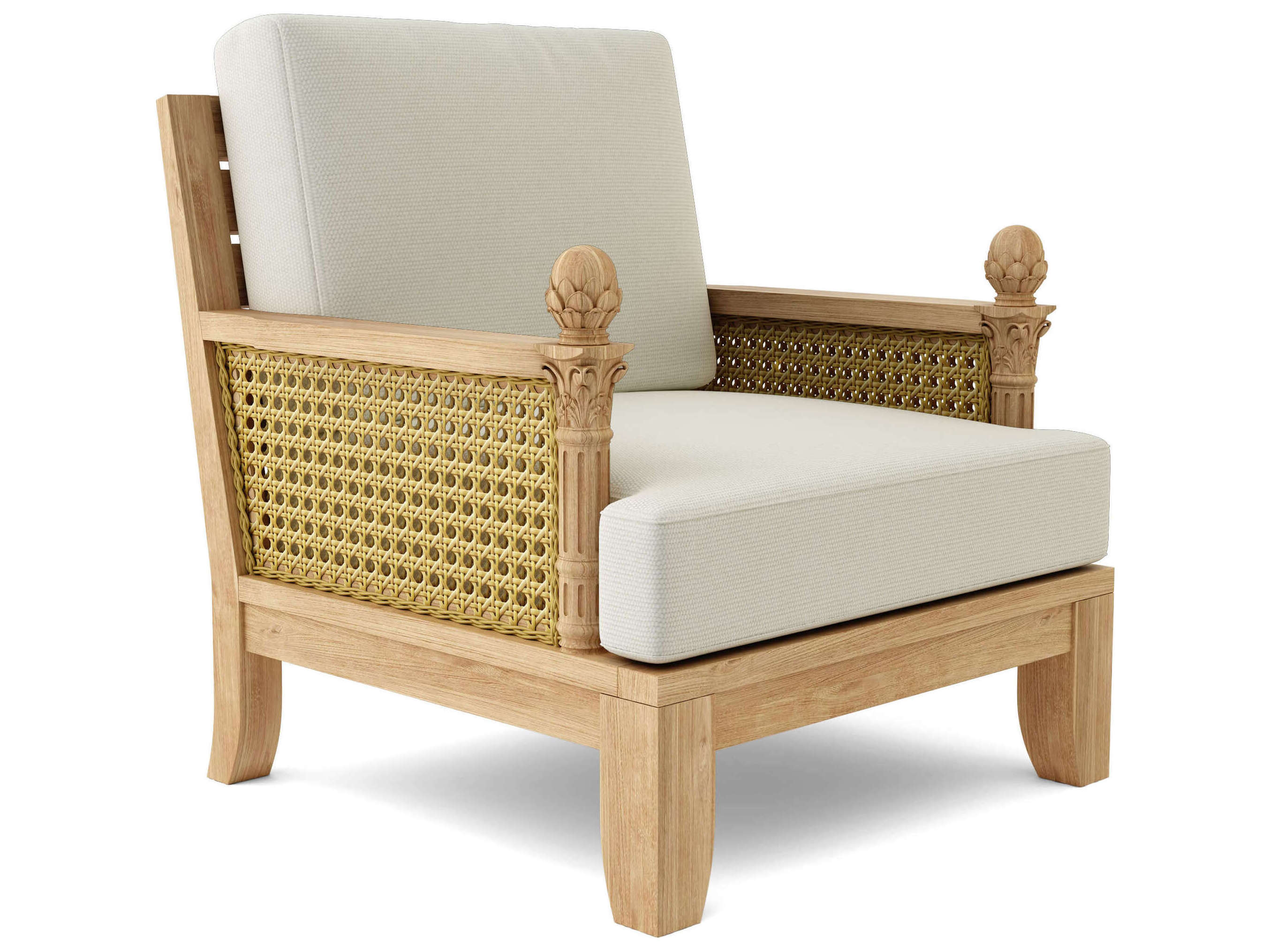 Anderson Teak 7-Piece Luxe Modular Deep Seating Set (SET 68) - Premium Outdoor Patio Furniture for Backyard, Poolside & Garden Relaxation