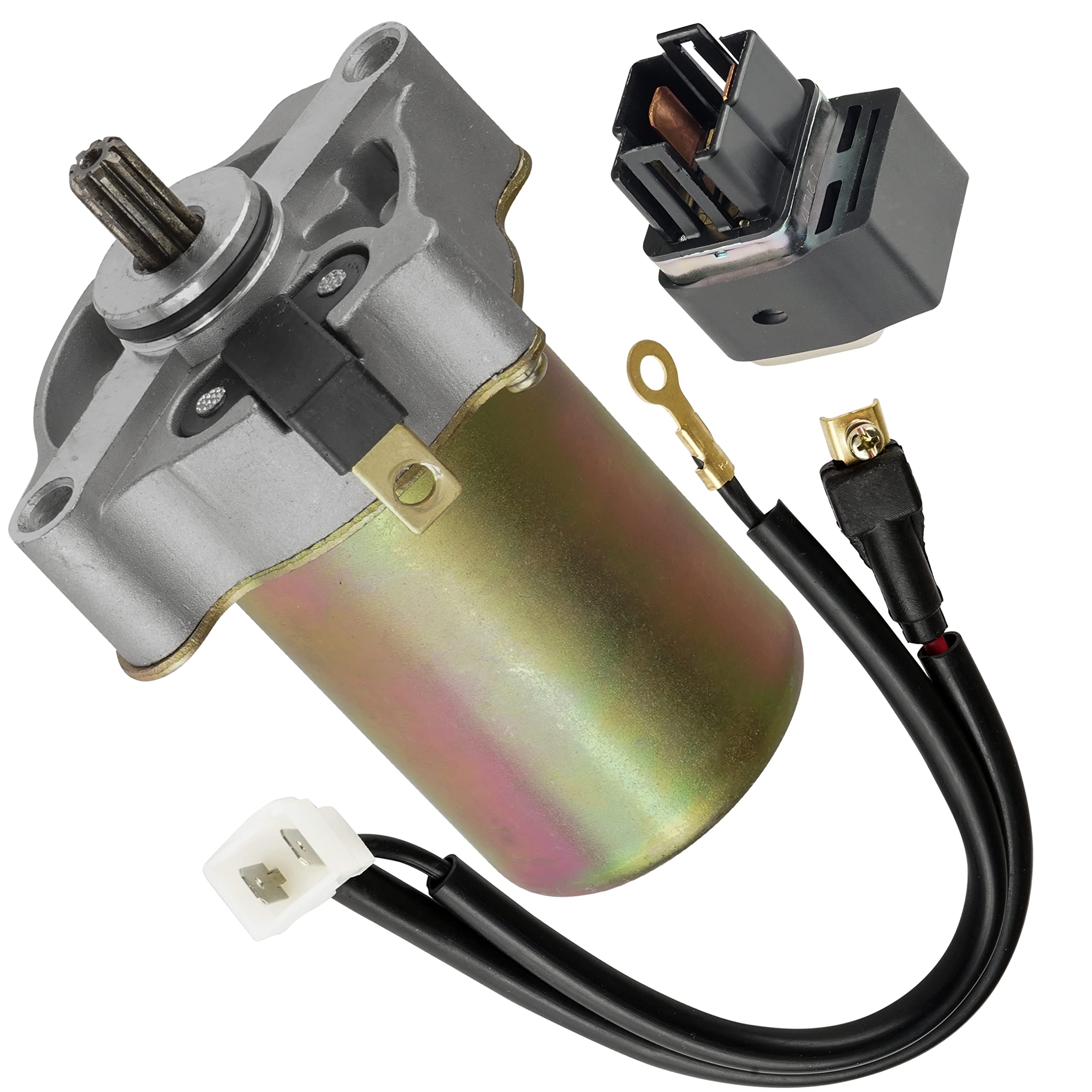 Caltric Starter Relay Solenoid for Polaris Sportsman 90 (2007-2016) & Sportsman 110 (2016-2020) - ATV Replacement Part for Off-Road Adventure & Trail Riding