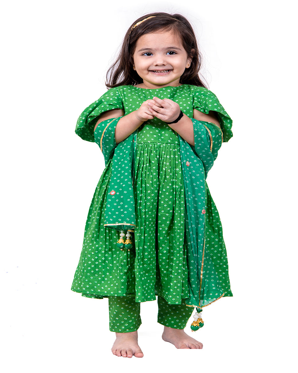 Pre Order: Elegant Green Suit with Dupatta - Stylish Indian Ethnic Wear for Weddings, Festivals & Special Occasions