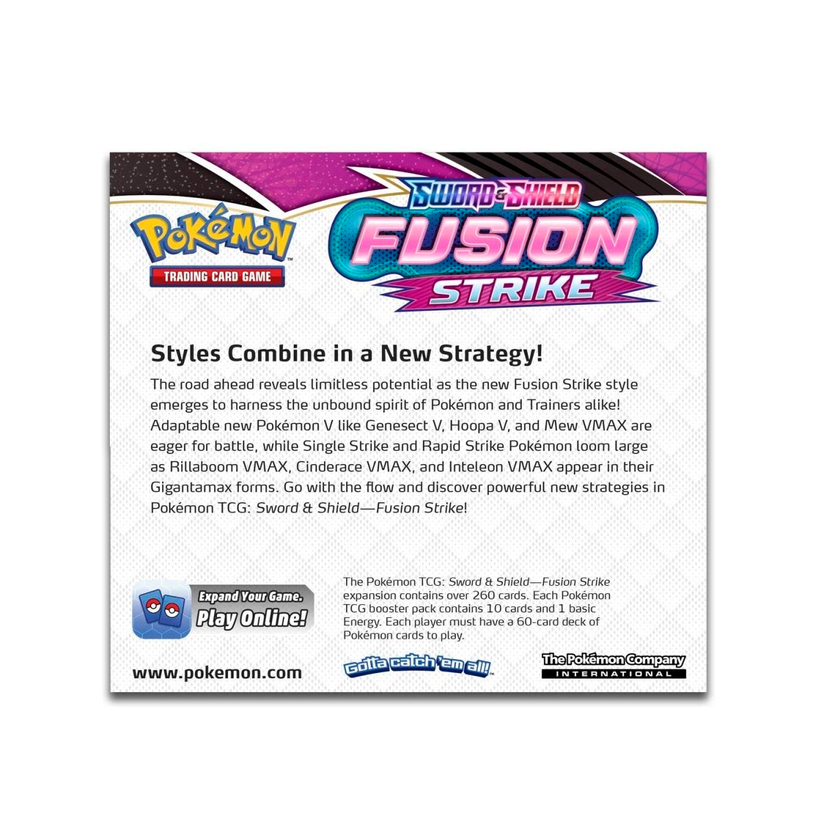 Pokemon TCG: Sword & Shield Fusion Strike Booster Display Box (36 Packs) - Collectible Trading Cards for Battles & Game Nights | Perfect for Pokemon Fans & Card Collectors