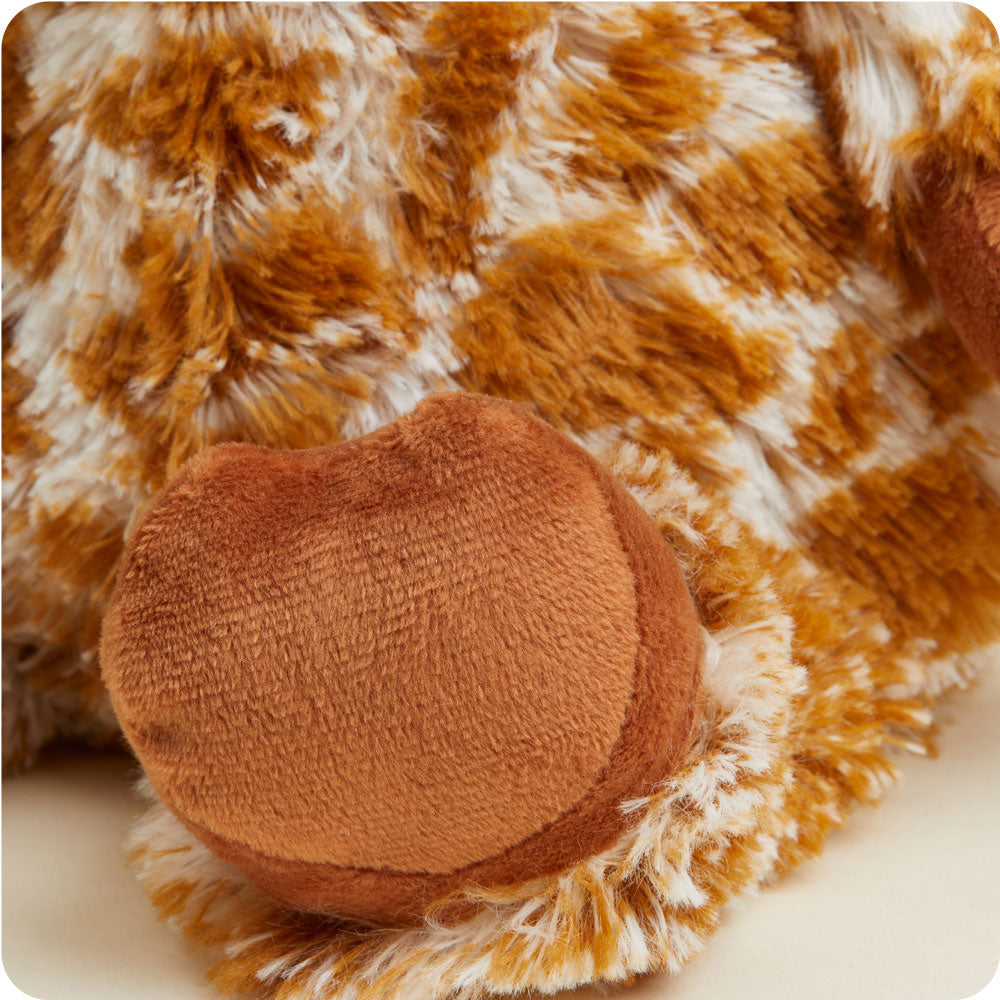 Weighted Heated Giraffe Stuffed Animal - Warmies Plush Toy for Kids & Adults | Soothing Heat Therapy for Stress Relief, Anxiety & Sleep Aid | Perfect for Cuddling, Relaxation & Comfort