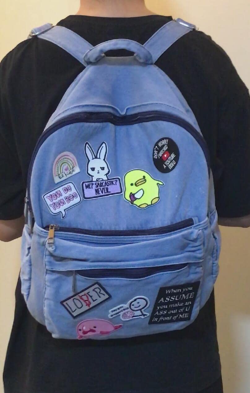 You Do You Boo Embroidered Iron On Patch - DIY Custom Clothing & Accessories - Perfect for Jackets, Bags, Hats & Denim