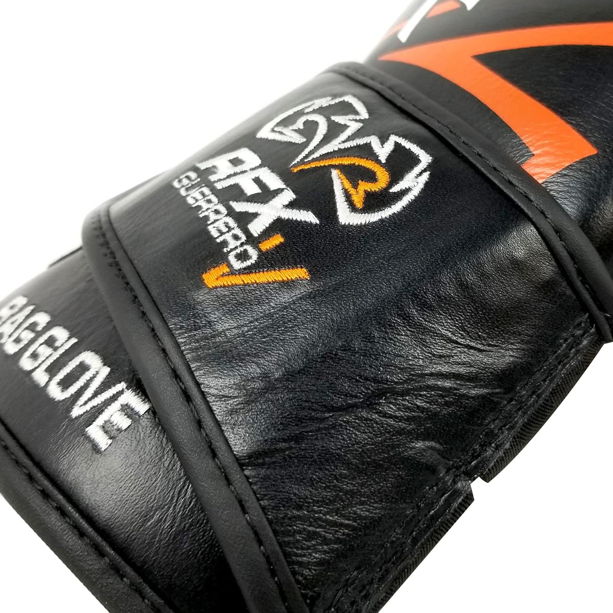 RFX Guerrero V Hook and Loop HDE-F Hard Bag Gloves - Premium MMA Training Gloves for Boxing, Muay Thai & Kickboxing - Ideal for Heavy Bag Work, Sparring & Fitness Training