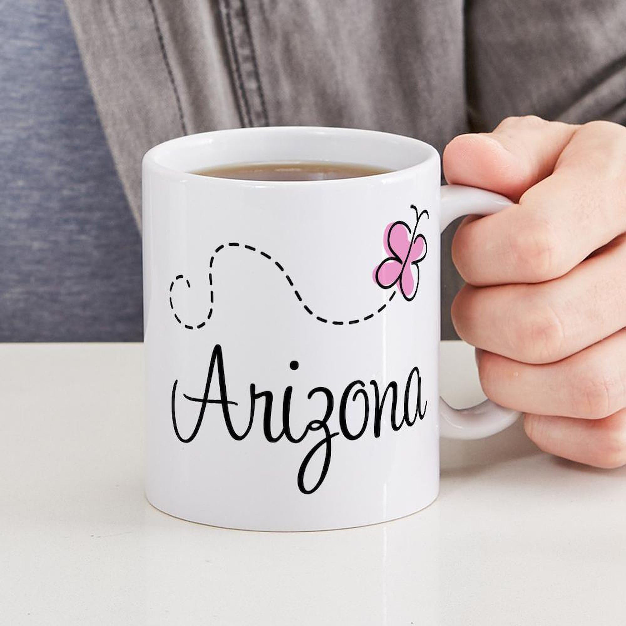 Butterfly Arizona Ceramic Coffee Mug 11 oz (325 ml) - Perfect for Home, Office & Gift Giving | CafePress