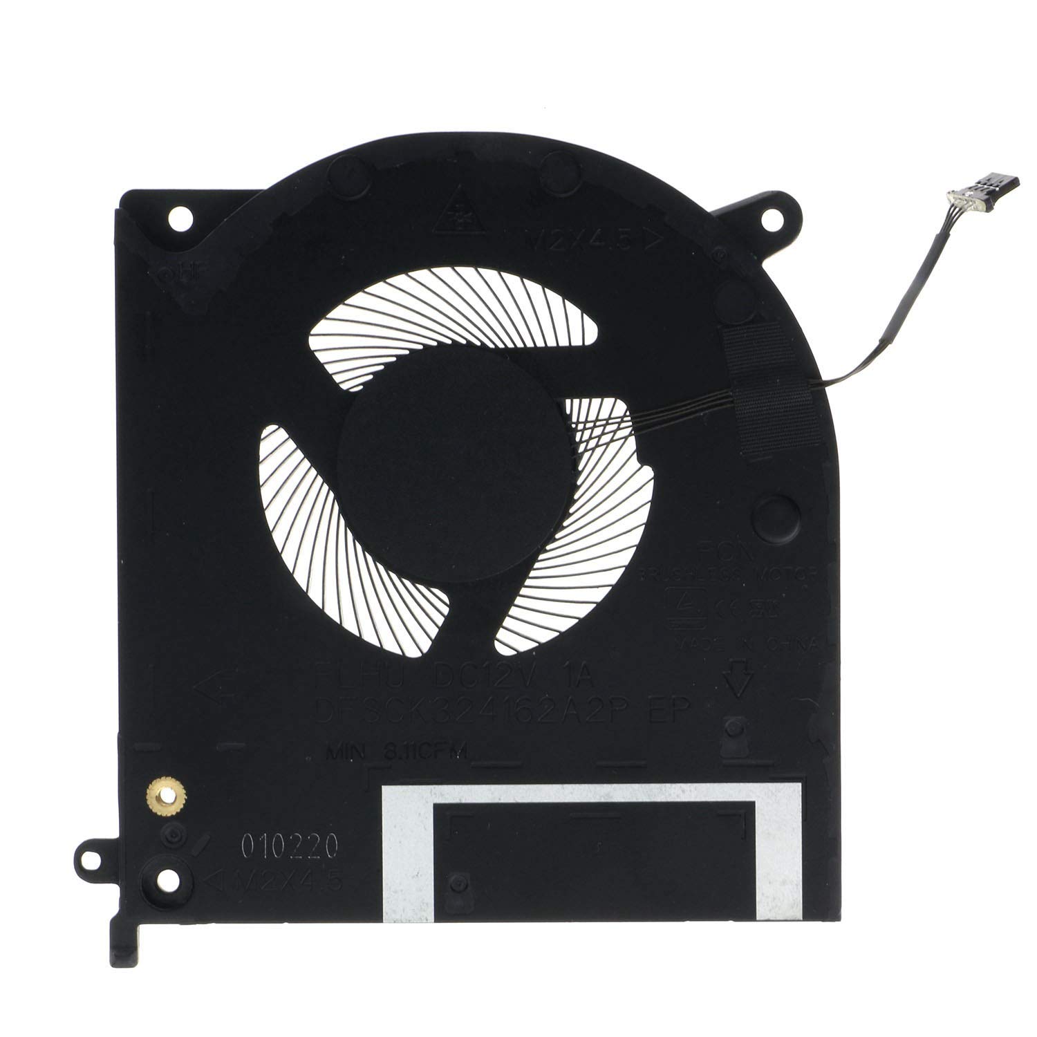 High-Performance CPU & GPU Cooling Fan for Dell Alienware M15 R2 Gaming Laptop - Model 0X9FRW/DFSCK324162A2P/DFS2013121H0T - Perfect for Gaming, Overclocking & Intensive Computing