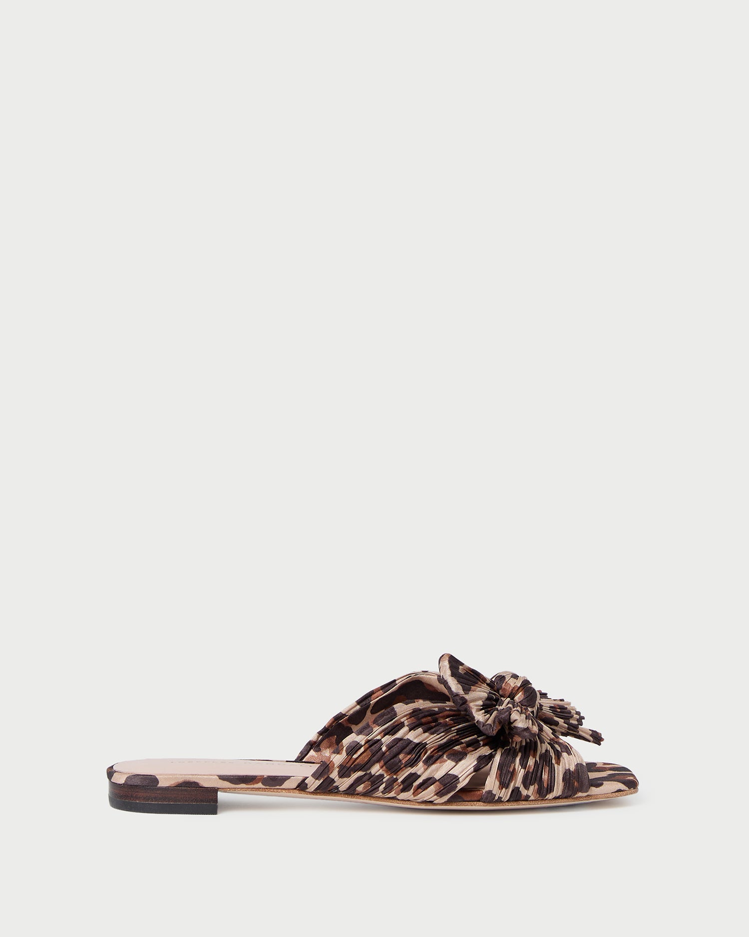 Daphne Women's Leopard Print Bow Slide Sandals - Comfortable Summer Casual Shoes for Beach, Pool, and Outdoor Wear