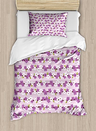 Lilac White Green