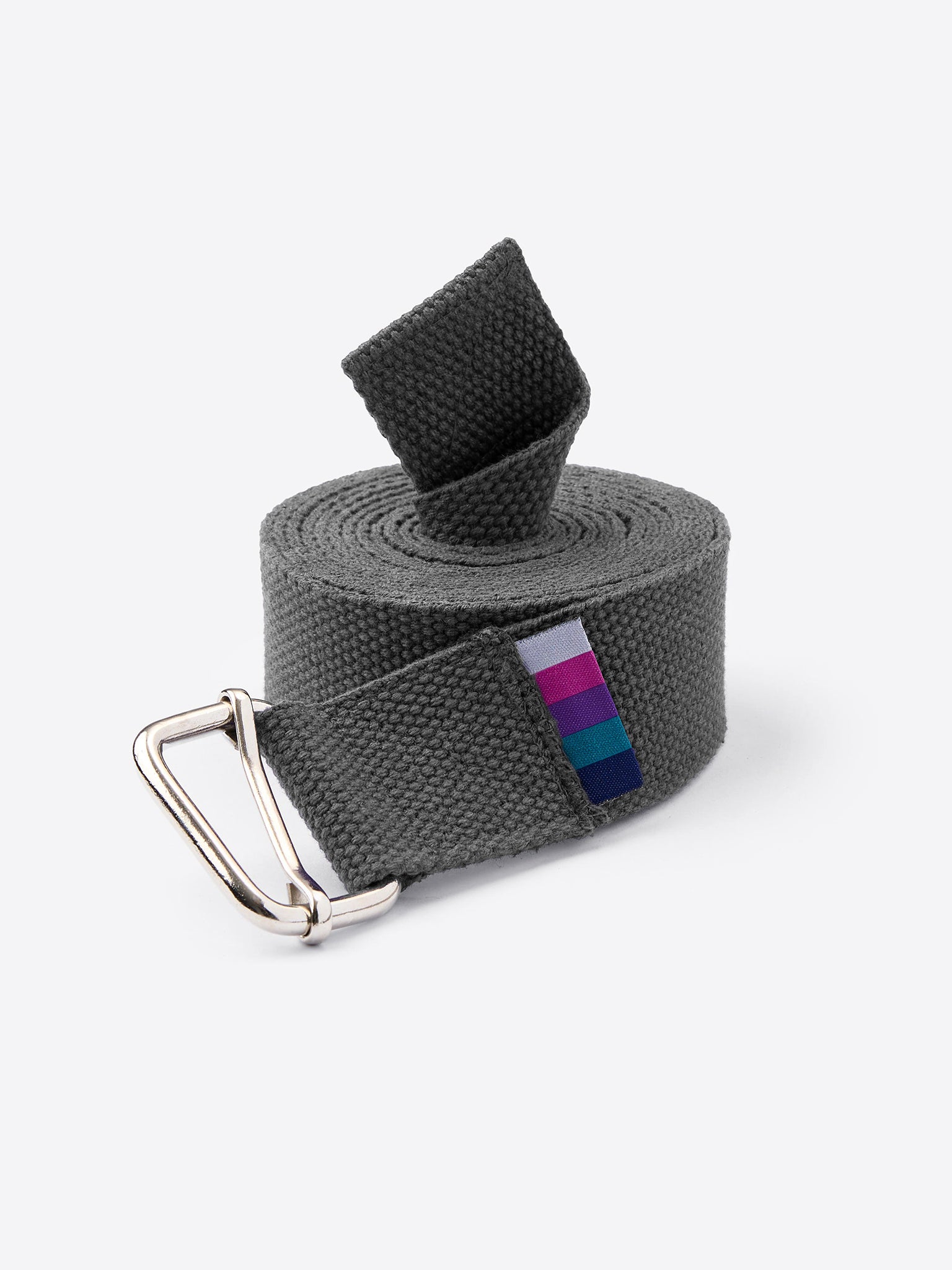Organic Cotton Wide Yoga Belt for Stretching & Flexibility - Premium Yoga Strap for Poses, Pilates & Physical Therapy - Ideal for Home, Studio & Travel Use