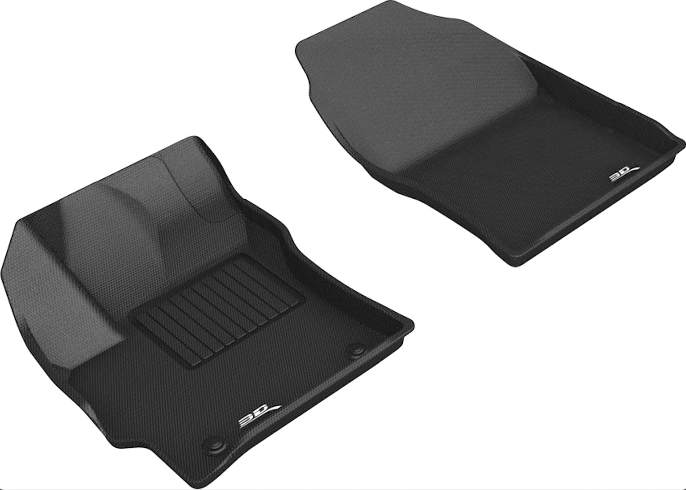 3D MAXpider Kagu All-Weather Custom Fit Floor Mats for Toyota Corolla Hatchback 2019-2025, Sedan 2020-2025 & GR Hatchback 2023-2025 - Premium Black Car Mats - Perfect for Daily Commute, Road Trips and All-Season Protection