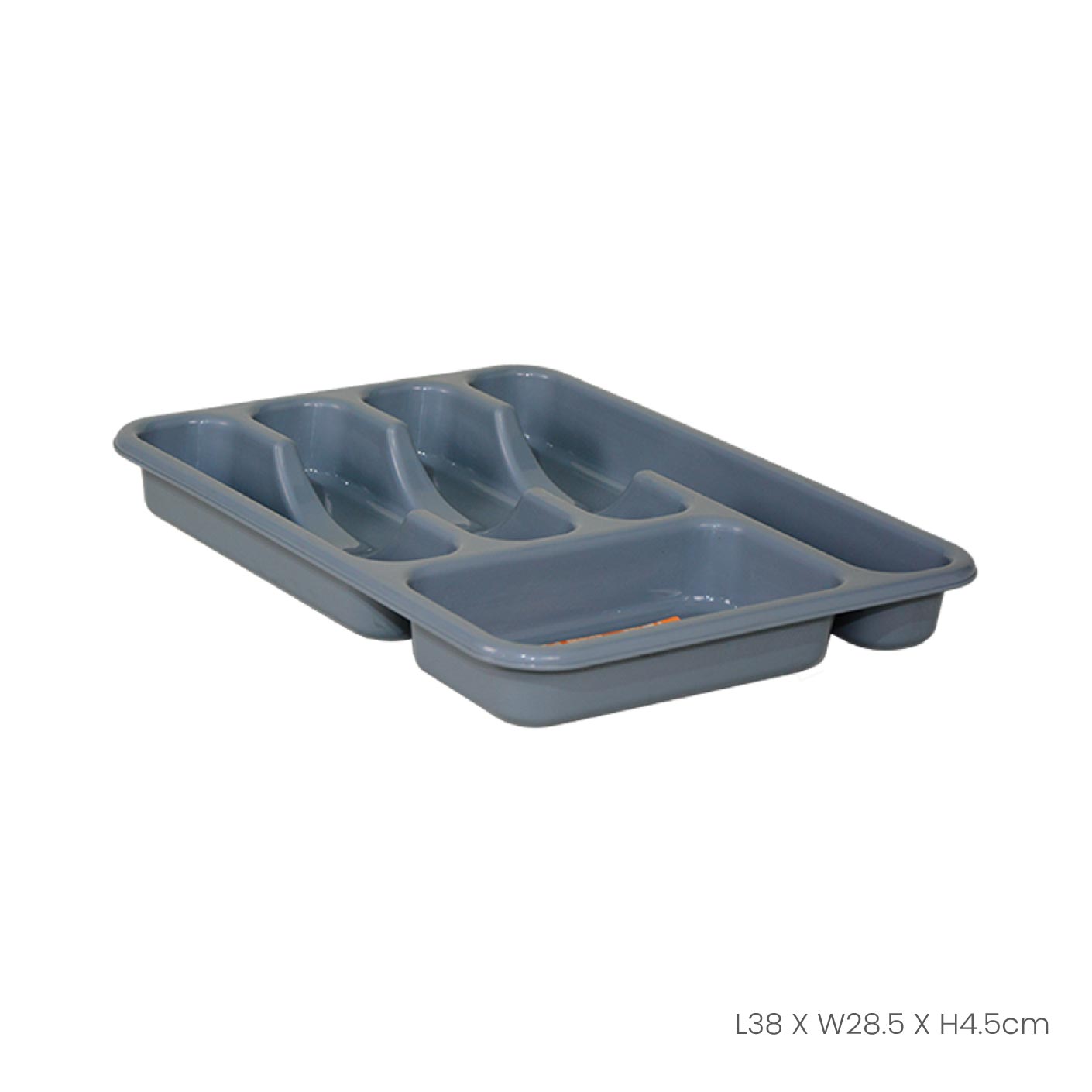 5-Compartment Cutlery Tray - Expandable Silverware Organizer for Kitchen Drawer - Perfect for Utensils, Knives, Spoons & Forks Storage (4832) - Ideal for Home, Restaurant & Office Use
