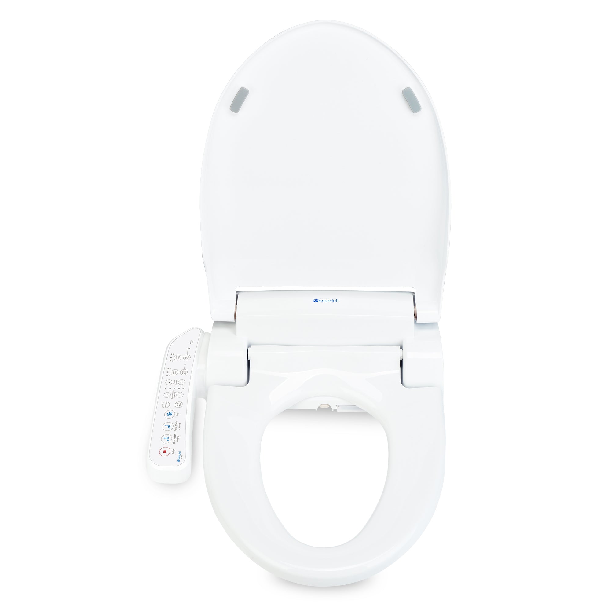 Brondell Swash SE400 Advanced Bidet Toilet Seat with Warm Water, Nozzle Wash & Air Dry - Perfect for Modern Bathrooms & Luxury Home Upgrades