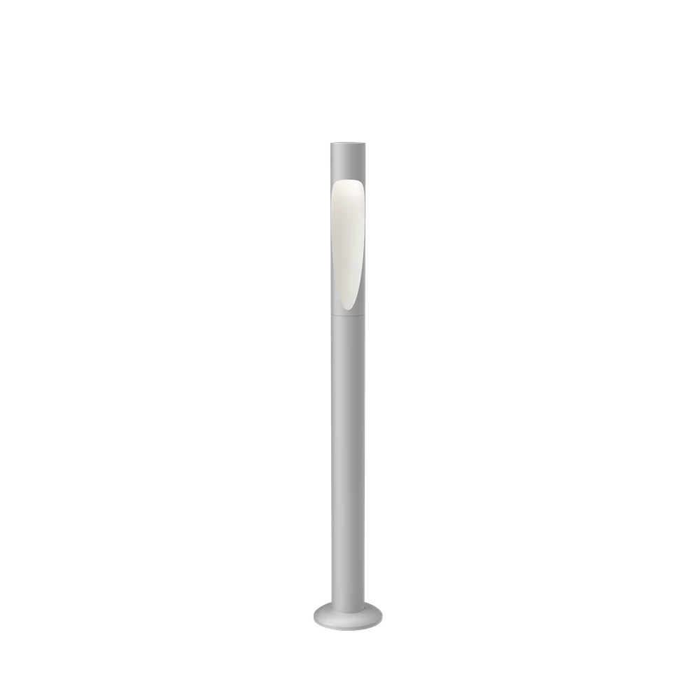 Flindt Outdoor Garden Bollard Light - Solar Powered LED Landscape Lighting for Pathways, Driveways, and Yards | Weather-Resistant Decorative Post Light for Home & Commercial Use