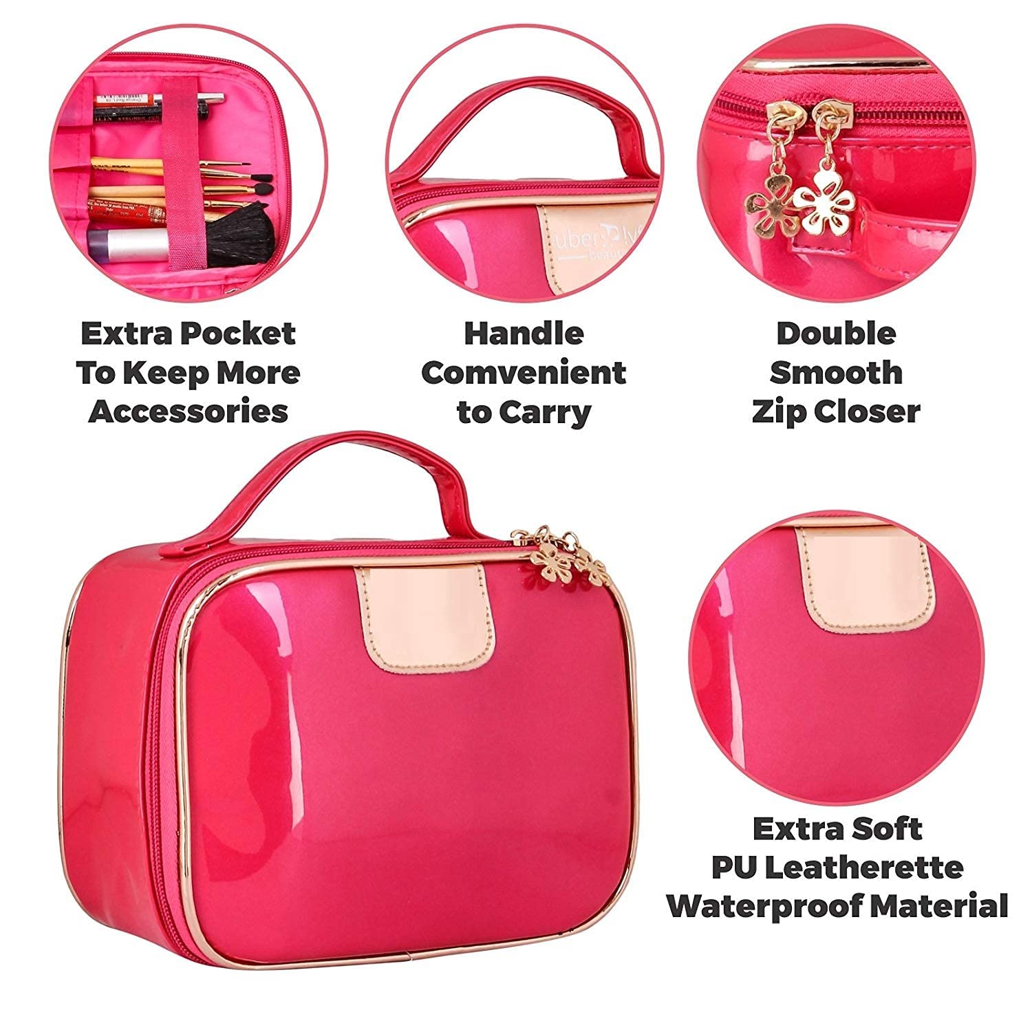 UB-028 Multifunctional Messenger Bag - Document Holder, Makeup Organizer & Cosmetic Storage Pouch for Women | Perfect for Office, Travel & Daily Essentials (Pack of 1)