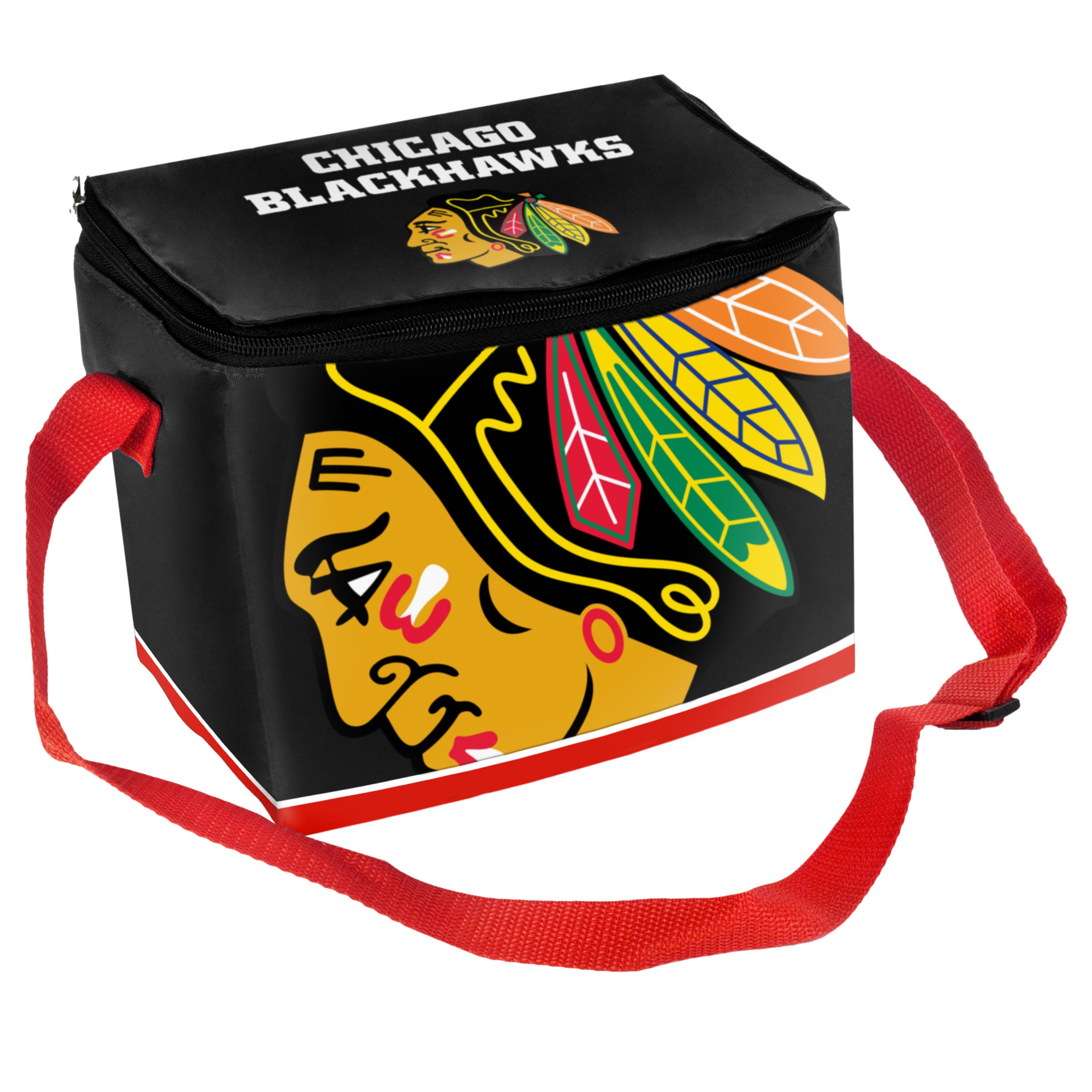 FOCO NHL Unisex Big Logo Team Lunch Bag - Insulated Cooler for School, Work & Picnics - Officially Licensed NHL Merchandise