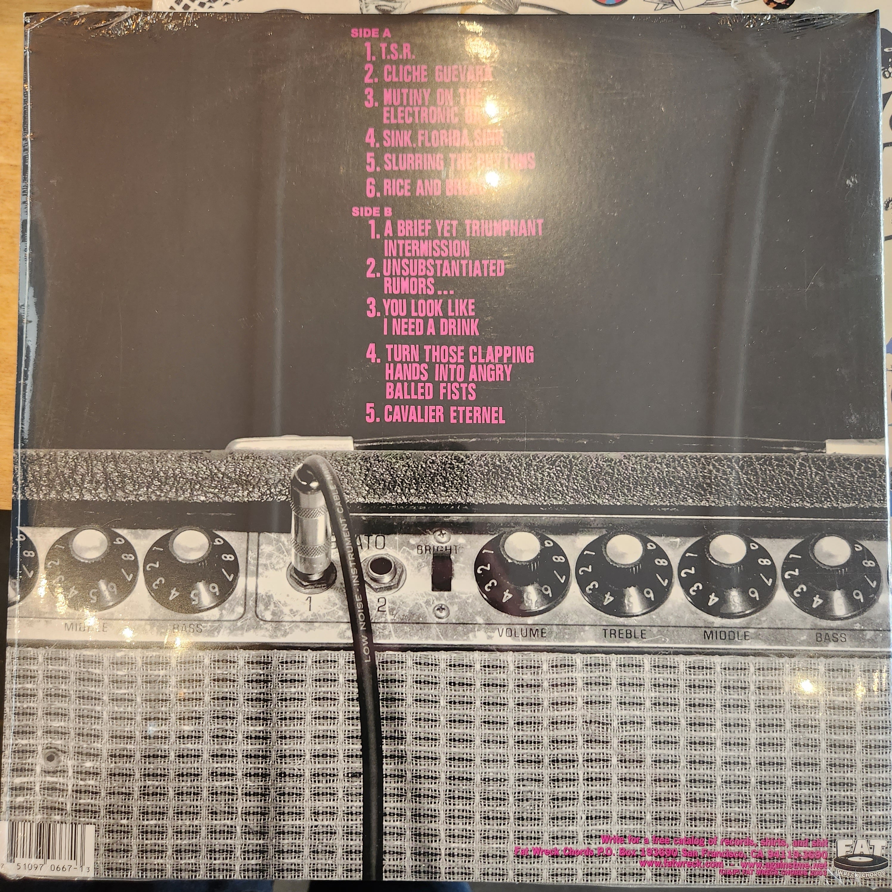 Against Me - As the Eternal Cowboy Vinyl LP Record | Punk Rock Music Album | Perfect for Collectors & Music Enthusiasts