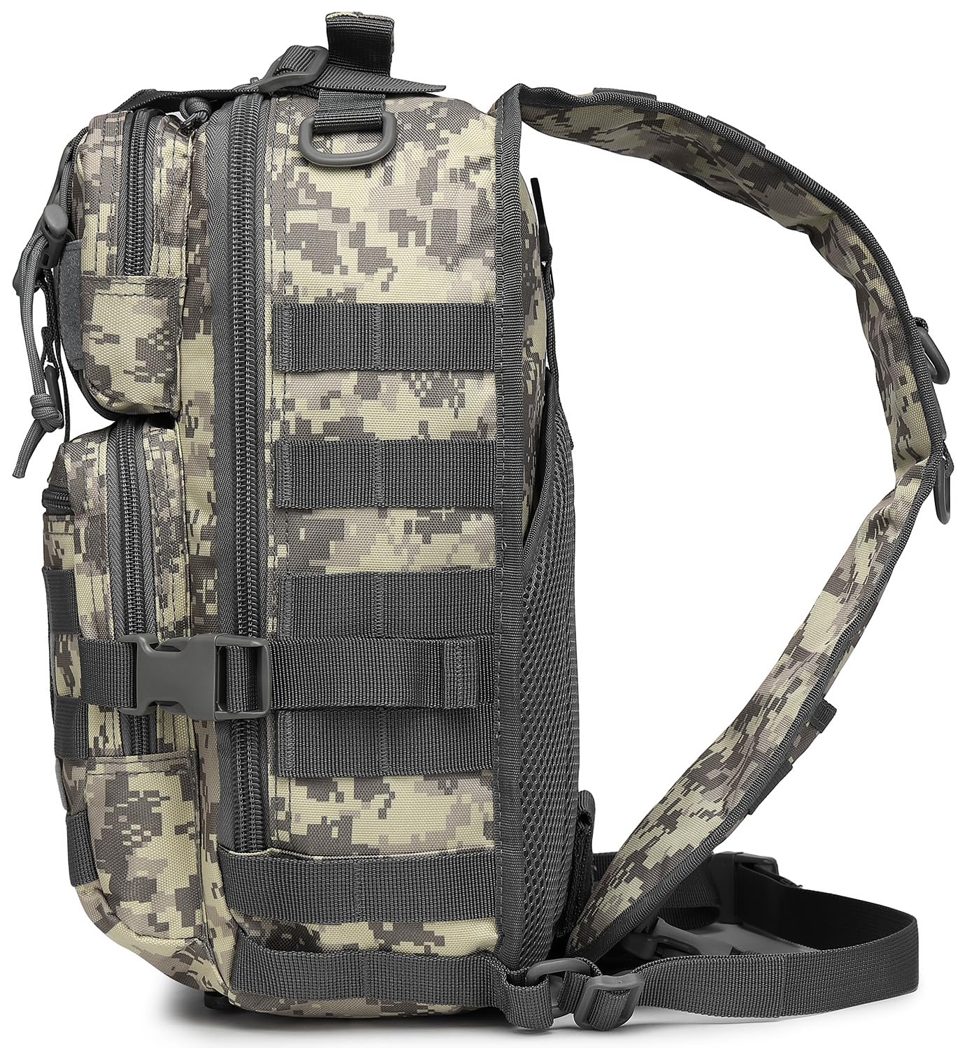 ATBP Tactical Sling Backpack - Military Molle Shoulder Bag for Men, 15L Crossbody Pack - Perfect for Hiking, Travel & Outdoor Adventures