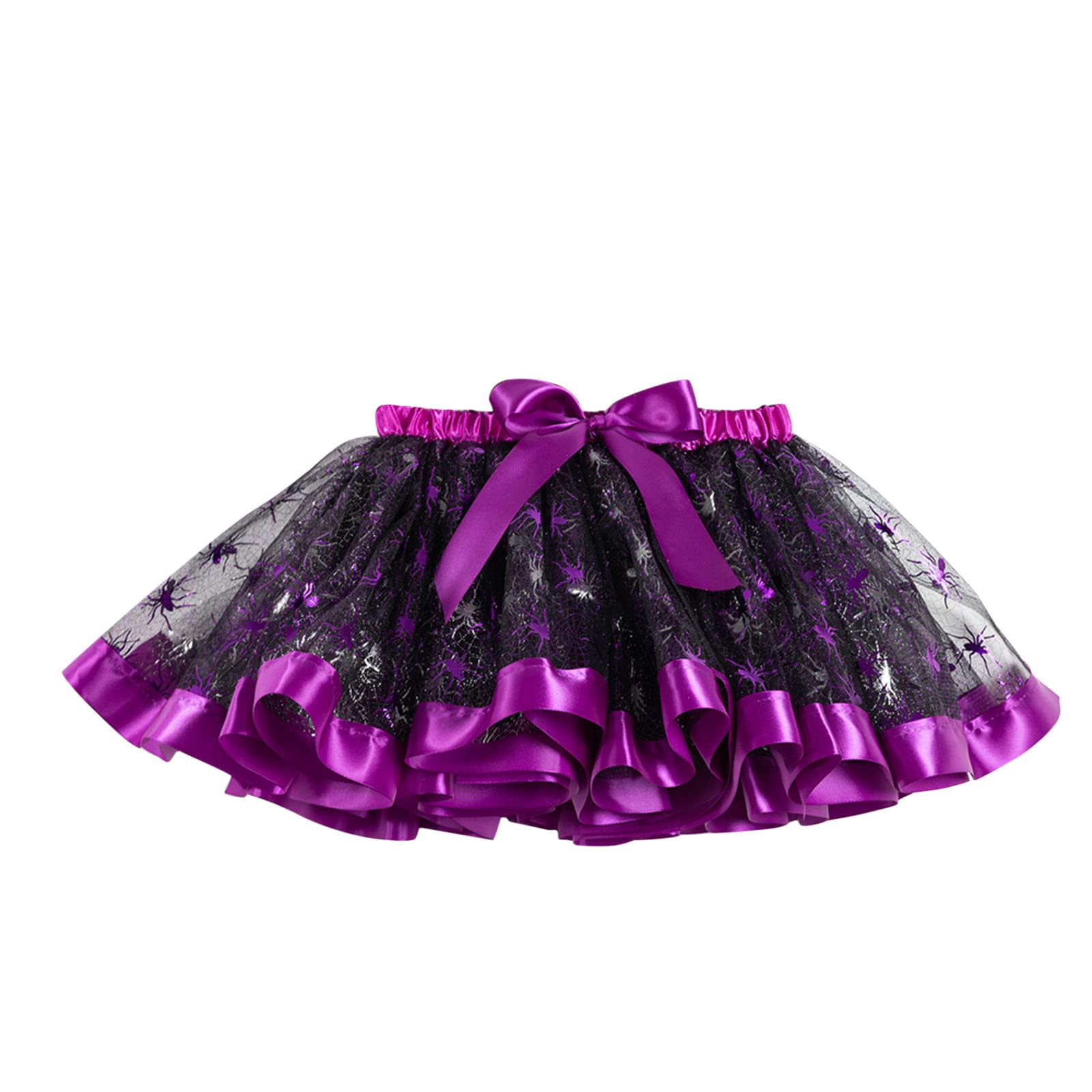 Moonker Halloween Costume for Girls - Cartoon Tulle Ballet Skirt Dress for Halloween Dance Party & Dress Up Play | Kids Princess Fairy Costume for Trick or Treat, Birthday Parties & Photo Shoots