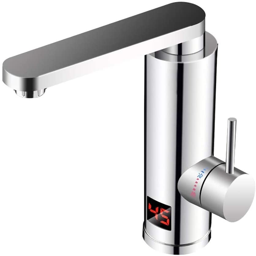 Electric Instant Hot Water Faucet with LED Temperature Display - Hot & Cold Kitchen Tap for Fast Boiling Water | Perfect for Coffee, Tea, and Cooking Needs