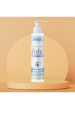 ZALIC Acne-Fighting Face Wash for Clear Skin | 100ml Gentle Cleanser for Oily & Sensitive Skin | Daily Acne Prevention & Healthy Complexion | Morning & Night Skincare Routine | Teens & Adults with Breakouts | Best for Daily Cleansing & Acne Treatment | Perfect for Home, Travel & Gym Use