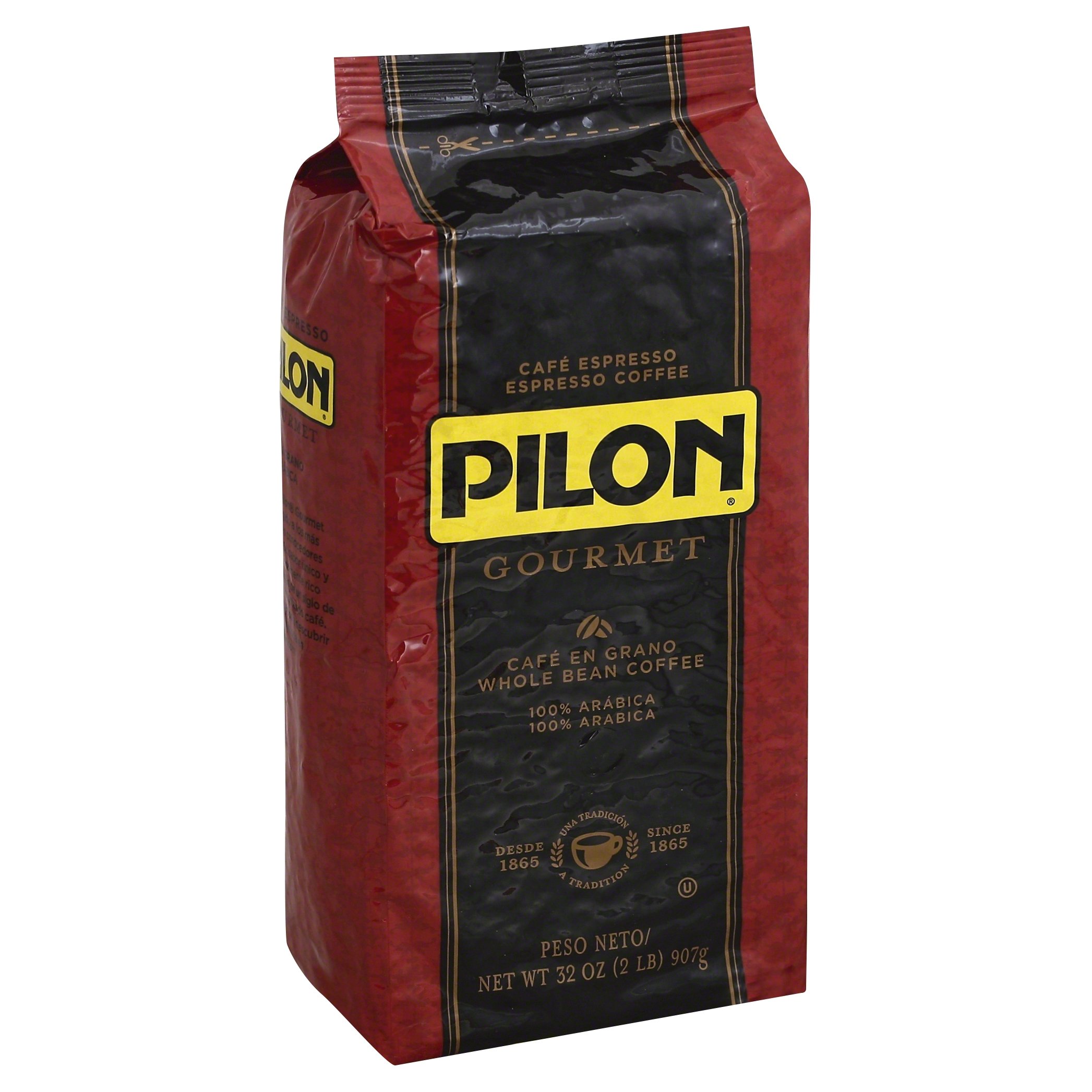 **Pilon Whole Bean Restaurant Blend Espresso Coffee, 32 Ounce (Pack of 4) - Premium Dark Roast for Espresso Machines & French Press - Perfect for Cafes, Restaurants & Home Brewing**
