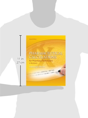 Pharmacy Technician Math Workbook - Pharmaceutical Calculations & Dosage Guide for Medication Safety | Ideal for Pharmacy Tech Students & Professionals