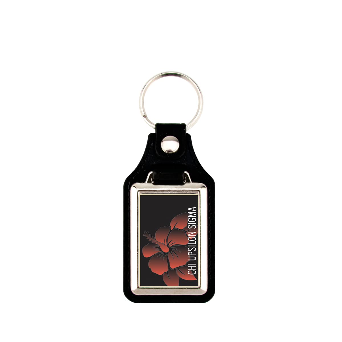 Chi Upsilon Sigma Sorority Keychain - Greek Life Key Ring Holder with Durable Metal Ring & Custom Sorority Letters - Perfect for Sorority Sisters, Gifts, Backpacks & Key Organization