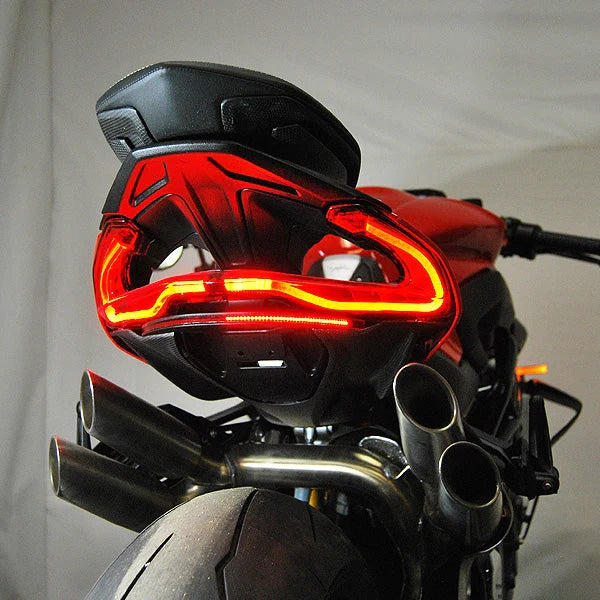 MV Agusta Brutale 1000 Fender Eliminator Kit (2019-2021) - Lightweight Tail Tidy for Motorcycle Customization & Clean Rear End Look - Perfect for Street Bikes and Performance Upgrades