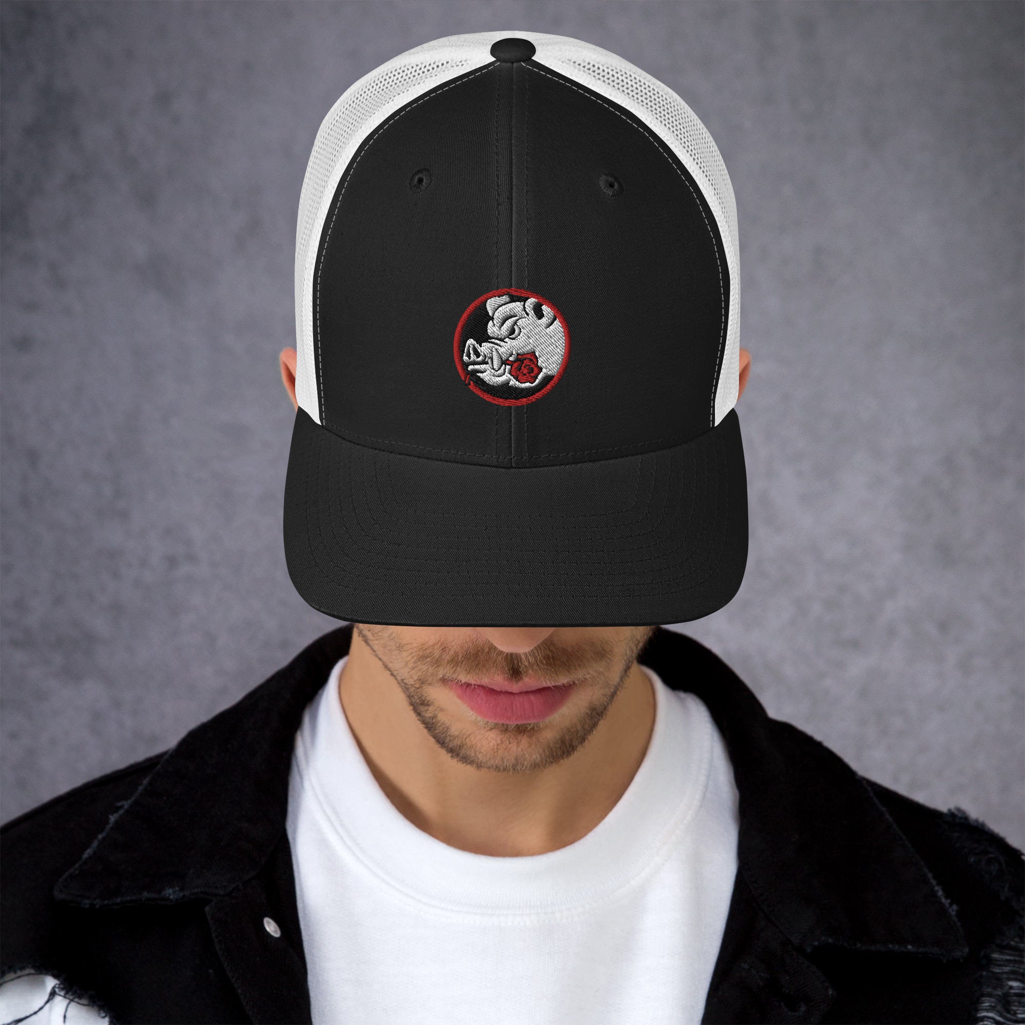Portland Pigs Trucker Hat - Adjustable Snapback Baseball Cap for Men & Women - Perfect for Outdoor Activities, Sports, and Casual Wear