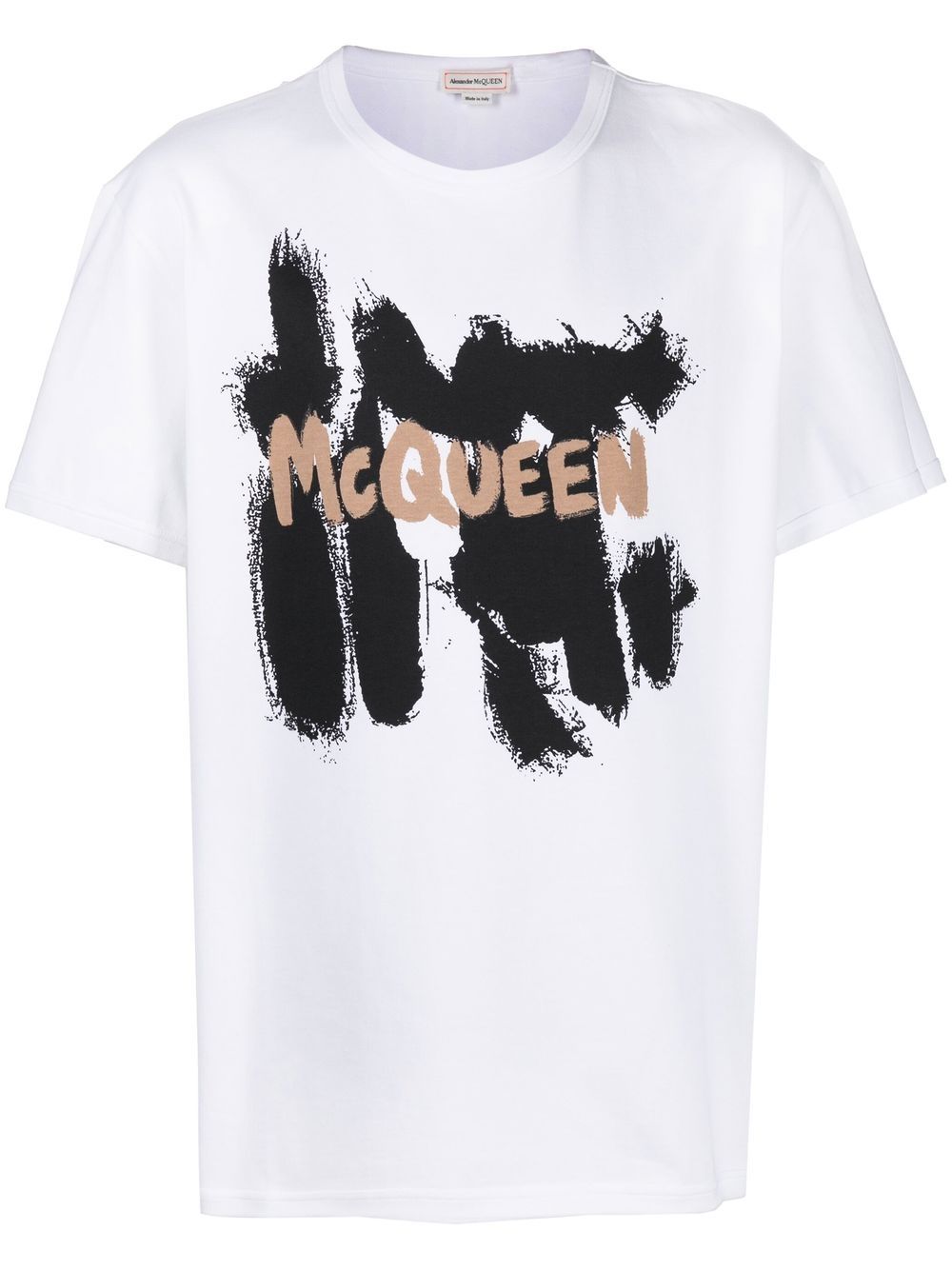 Alexander McQueen Men's White T-Shirts & Polo Shirts - Premium Cotton Casual & Business Wear for Men