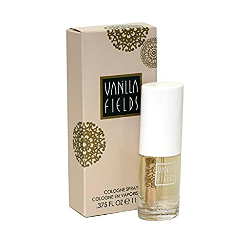 Coty Vanilla Fields Cologne Spray for Women - 0.375 oz Floral Vanilla Perfume | Long-Lasting Fragrance for Daily Wear, Date Night & Special Occasions