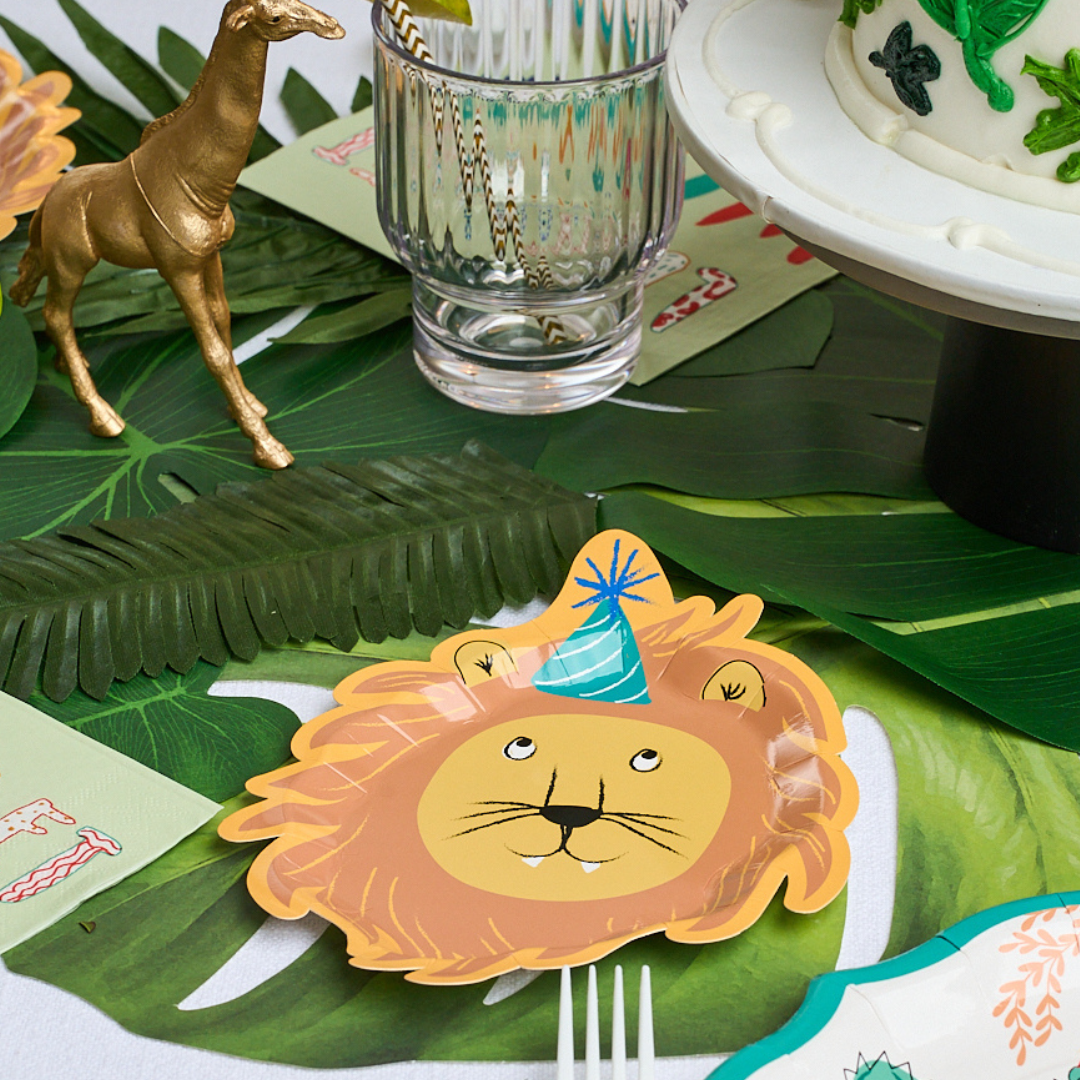 Stylish Party Animal Table Setting for Birthday & Themed Events - Perfect for Kids, Adults & Holiday Celebrations
